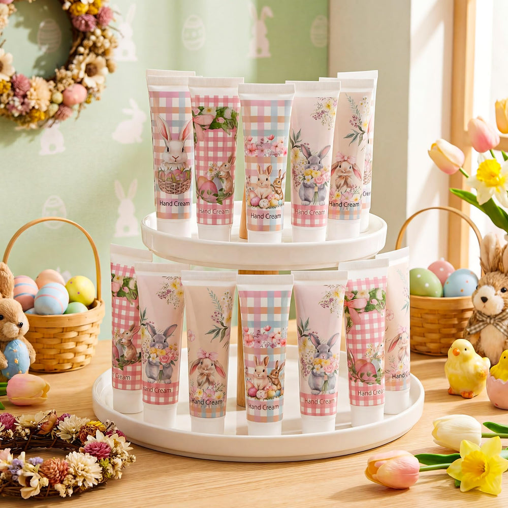 Loopeer bunny-design hand cream tubes bring spring vibes and portable moisture on the go.