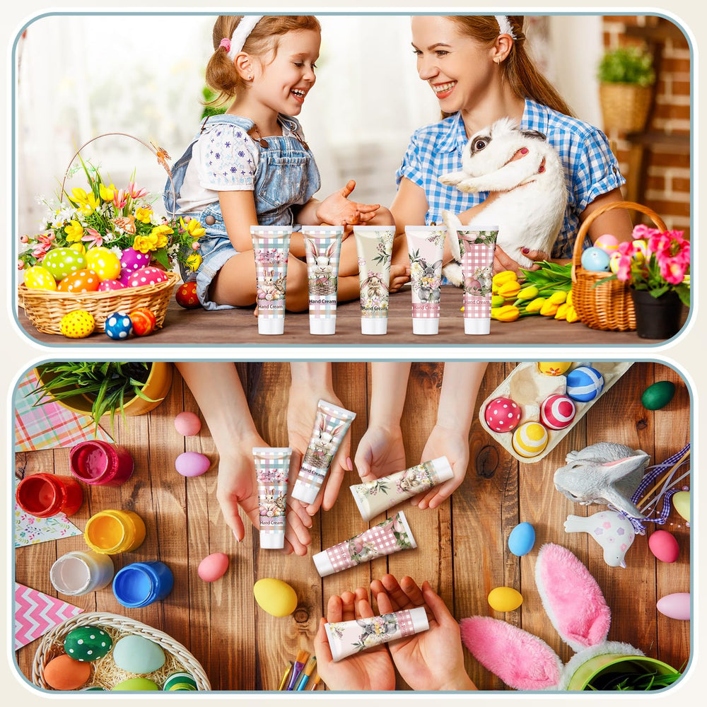 Loopeer Easter hand cream party favors for egg hunts and celebrations.