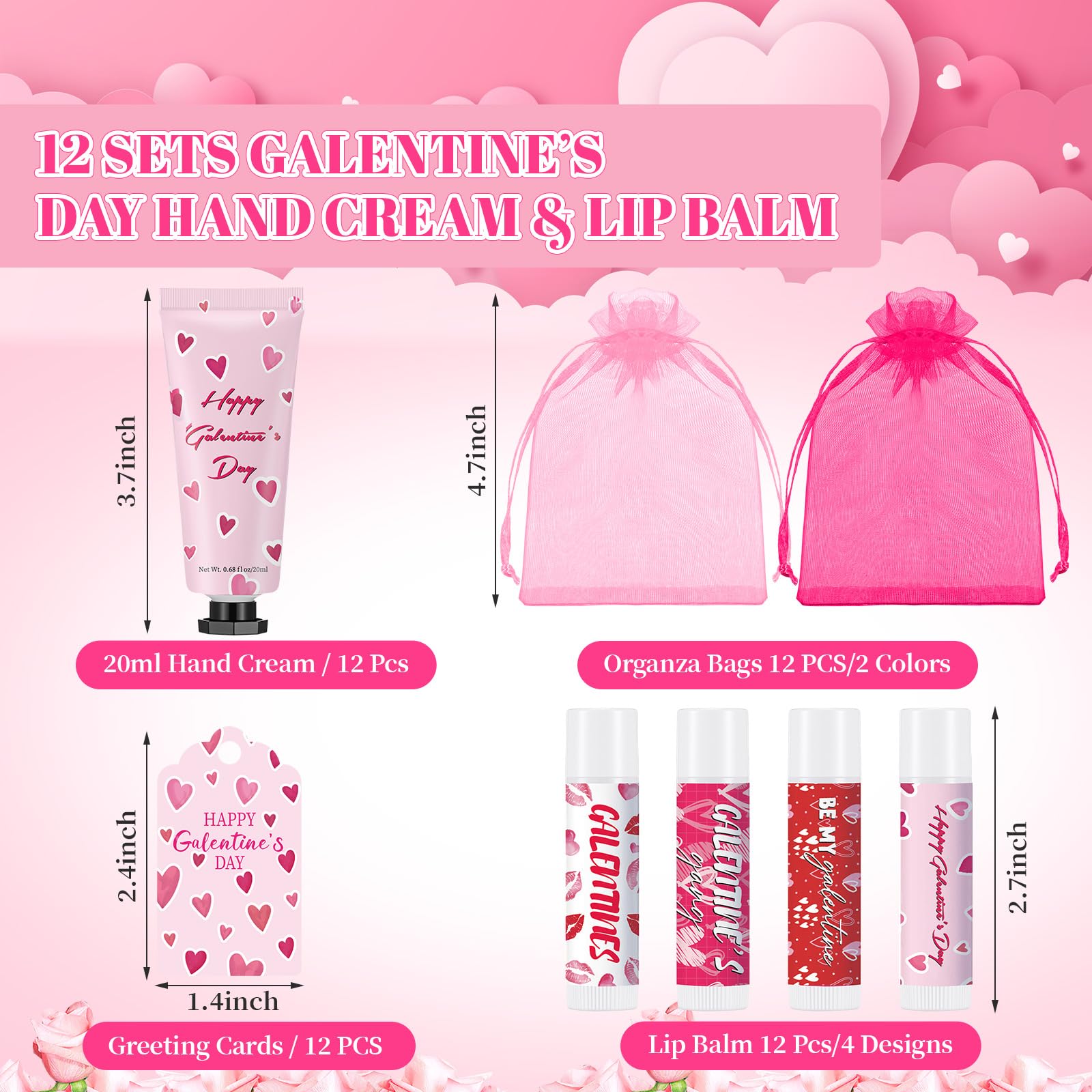 Loopeer Galentine's lip balm for lightweight moisture and fragrance