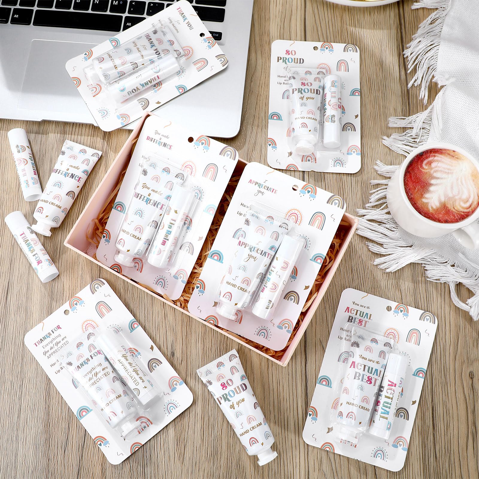 Loopeer portable 20ml hand cream and 5g lip balm for everyday use