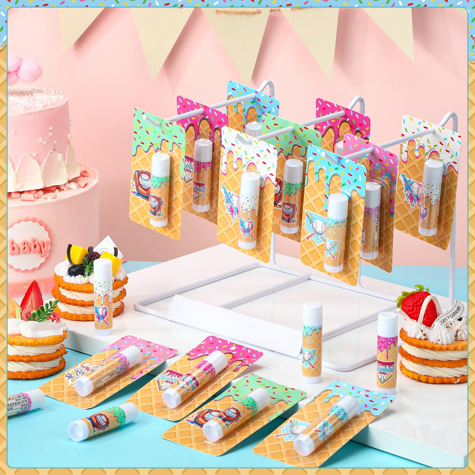 Loopeer portable lip balm pack, compact and travel-friendly for classrooms and events.