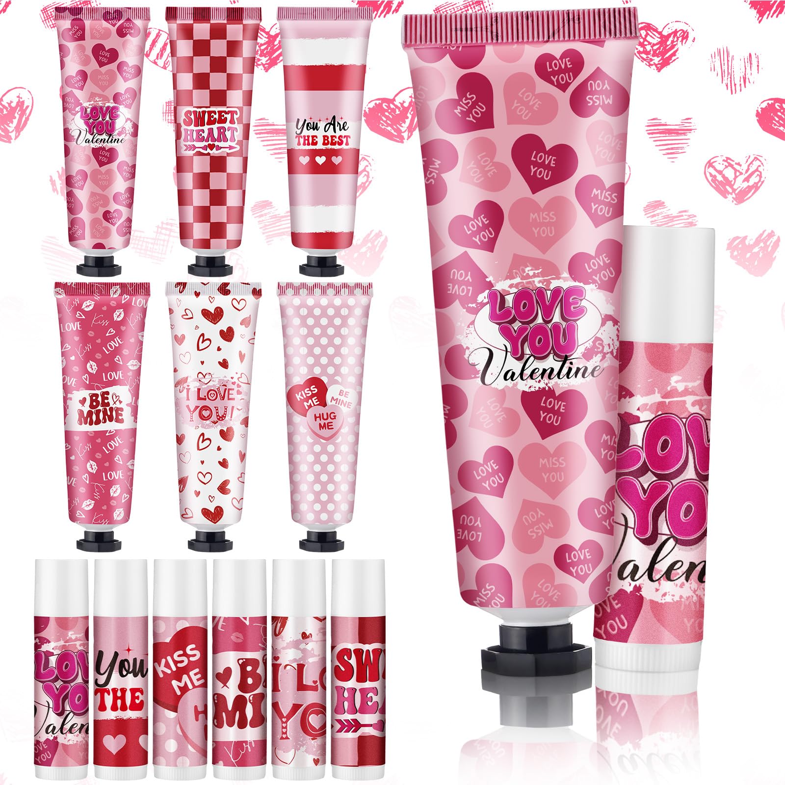 Loopeer valentines 6-sets packaging showcases ready-to-gift presentation for friends and coworkers.