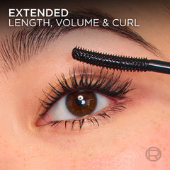 L'Oreal Extensionist Mascara washable formula for easy removal.