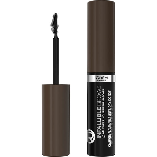 L’Oréal Infallible Brow Mascara brush-up for fuller, defined brows.