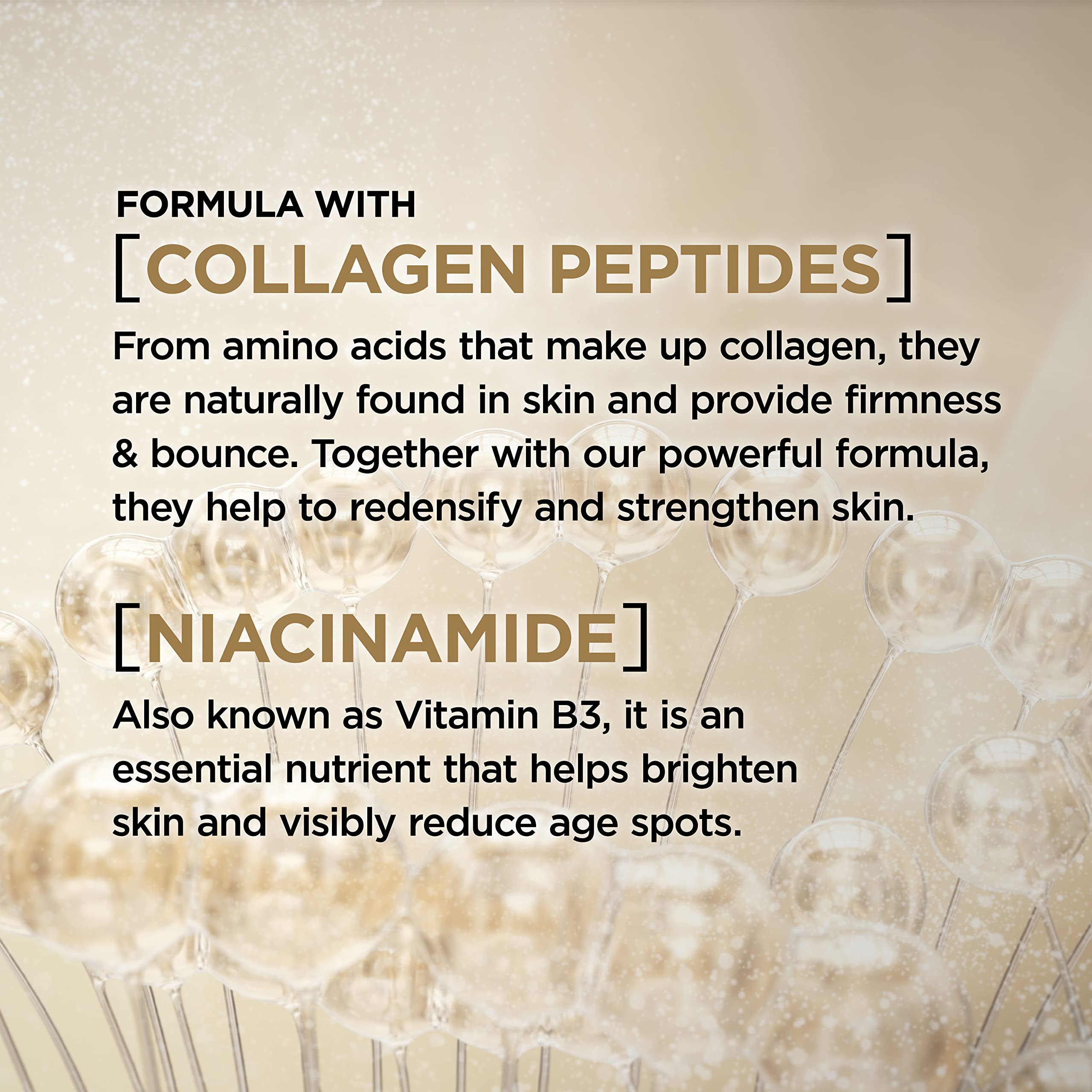 L'Oreal Paris Age Perfect Collagen Expert jar open reveals creamy overnight hydration formula