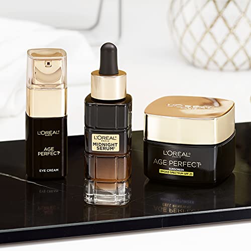 L'Oreal Paris Age Perfect Midnight Serum pairing suggestion.