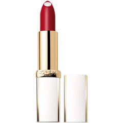 L'Oreal Paris Age Perfect Sublime Red bottle close-up showing hydrating formula