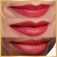 L'Oreal Paris packaging close-up of Sublime Red lipstick