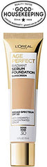 L'Oreal Paris Age Perfect Radiant Serum Foundation applied with concealer for flawless finish.