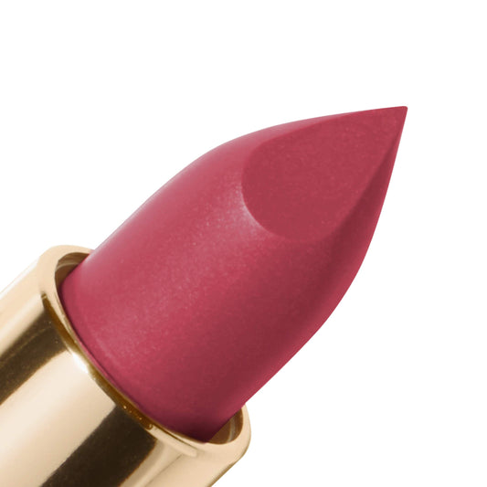 Packaging close-up of L'Oreal Paris Age Perfect Satin Lipstick with Subtle Primrose