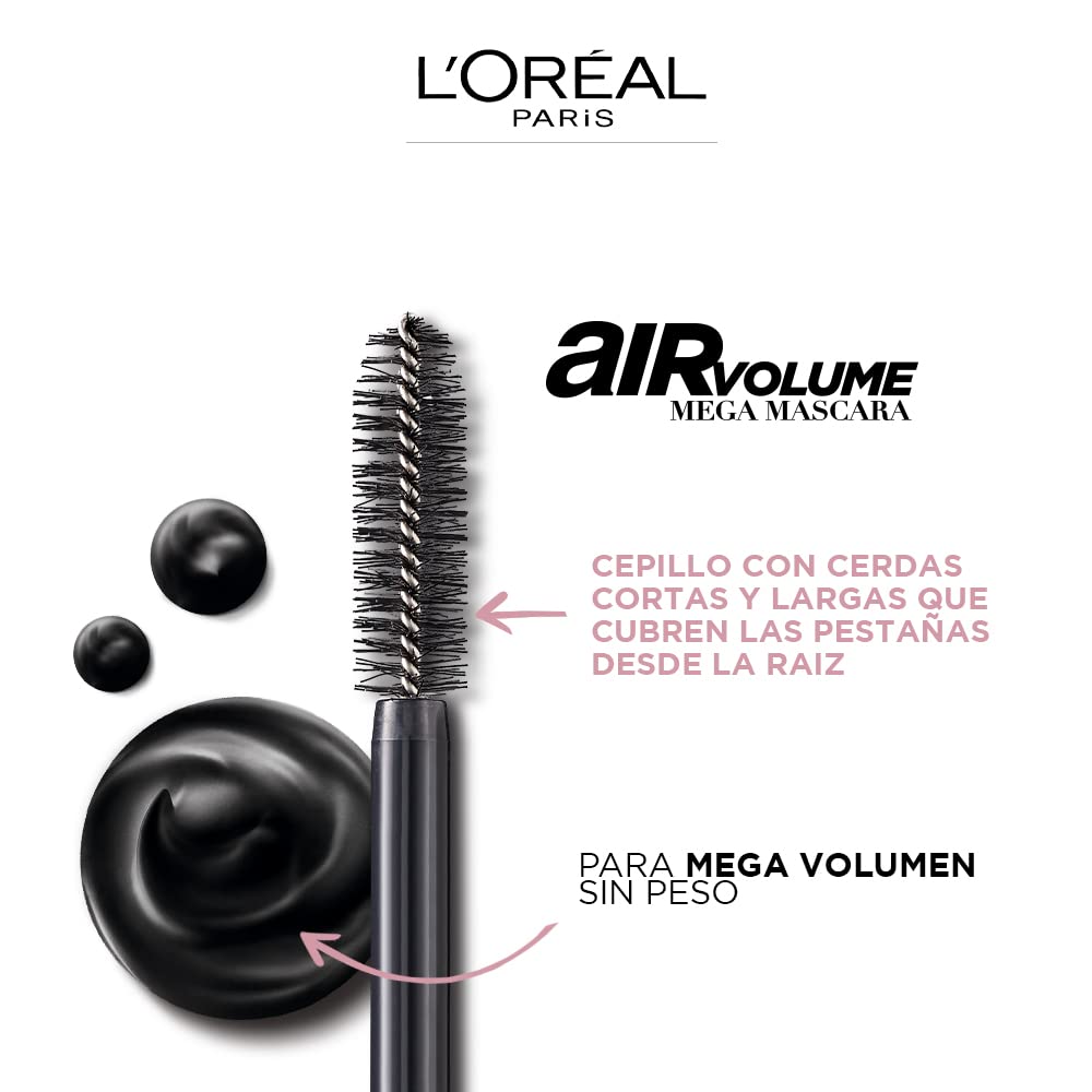 Lashes appear full and dramatic after application.