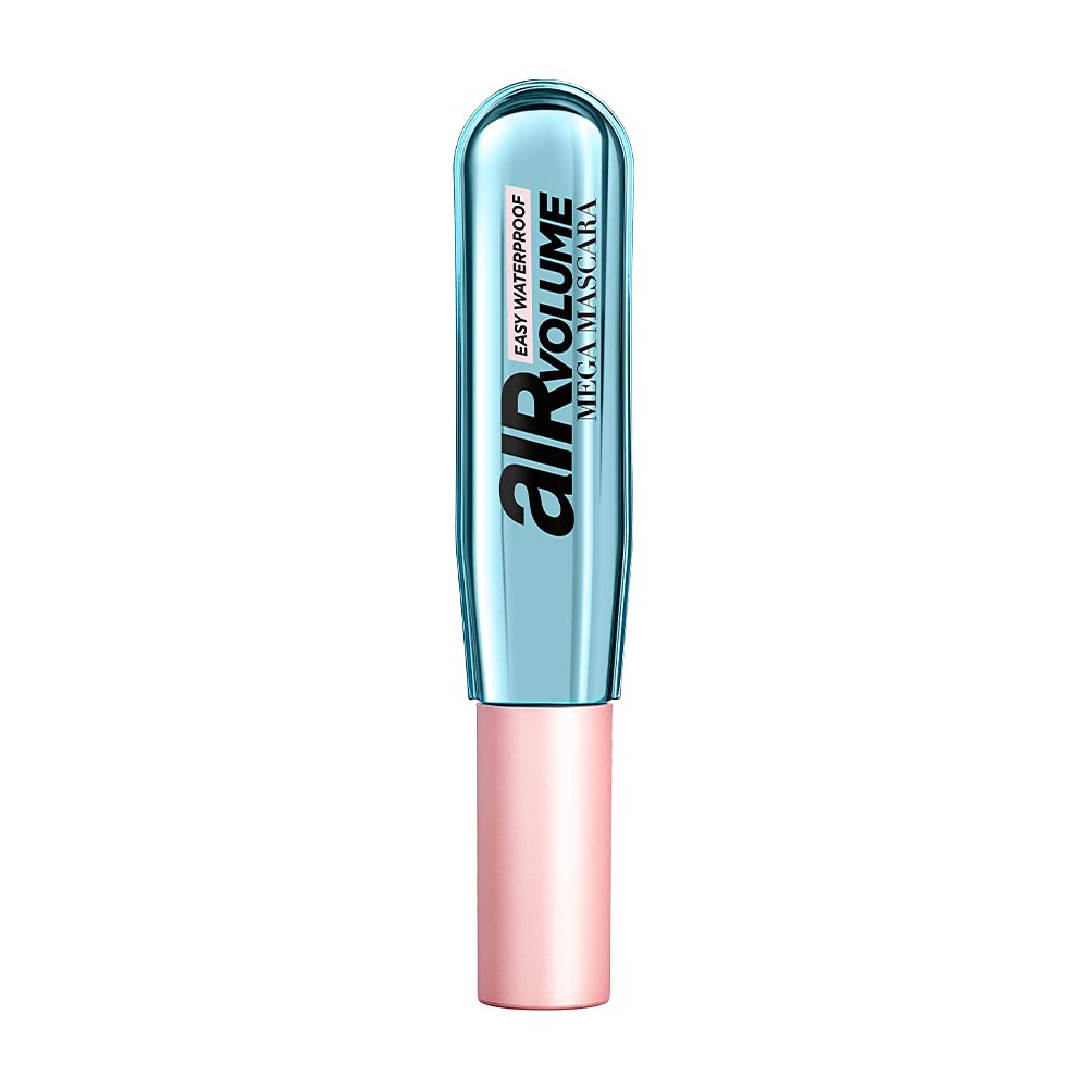 L'Oreal Paris Air Volume Mega Mascara packaging shows weightless volume.