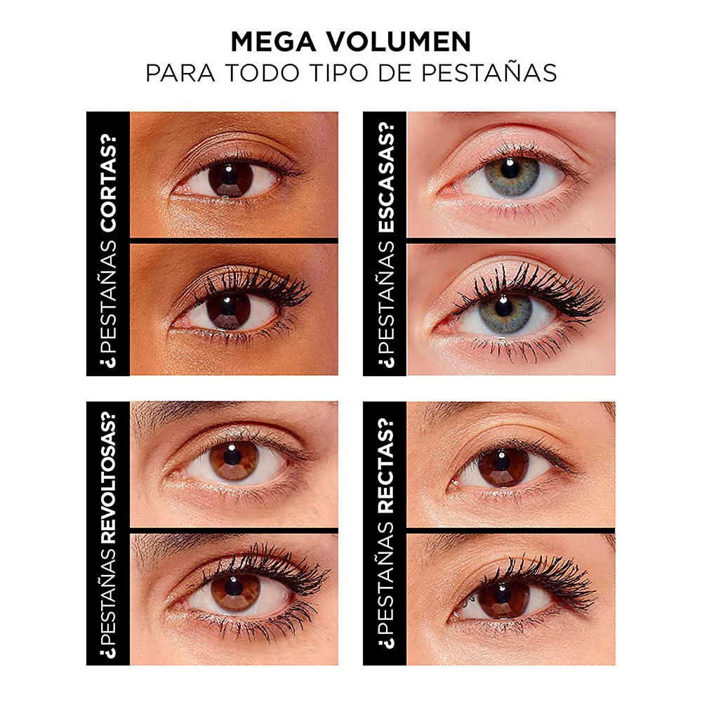 Waterproof mascara in shot supports all-day wear.
