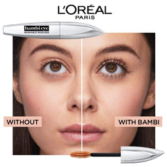 L'Oreal Paris Bambi Eye Mascara deep black pigment defines lashes