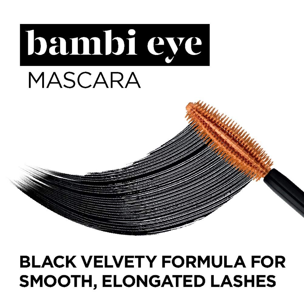L'Oreal Paris Bambi Eye mascara applies smoothly with no clumps.