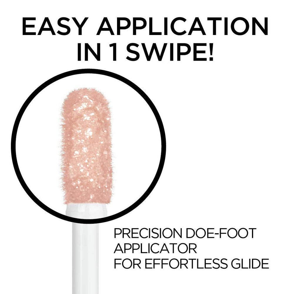 Brilliant Eyes transfer-proof finish maintains clean lids without fall-out.