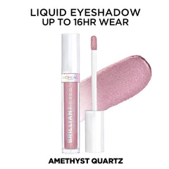 L'Oreal Paris Brilliant Eyes longwear liquid shadow stays true for hours