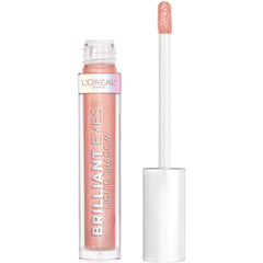 L'Oreal Paris Brilliant Eyes liquid shadow bottle with meteor shower shimmer for all-day glow