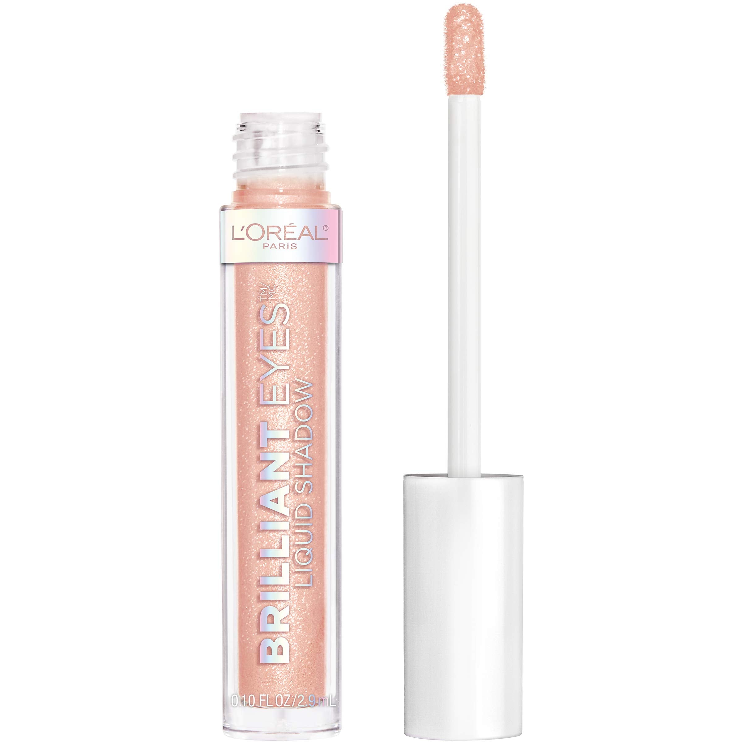 L'Oréal Paris Brilliant Eyes Seeing Stars bottle showing long-lasting shimmer for daytime looks