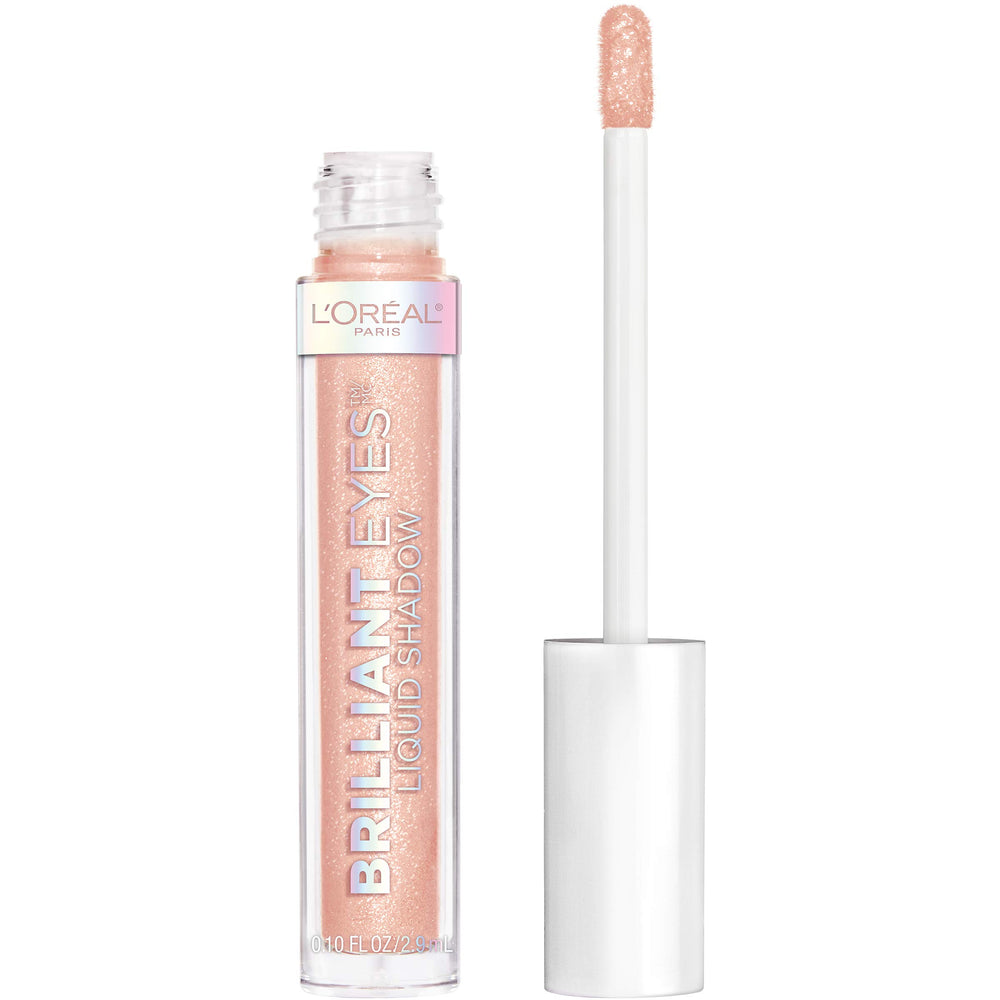 L'Oréal Paris Brilliant Eyes Seeing Stars bottle showing long-lasting shimmer for daytime looks
