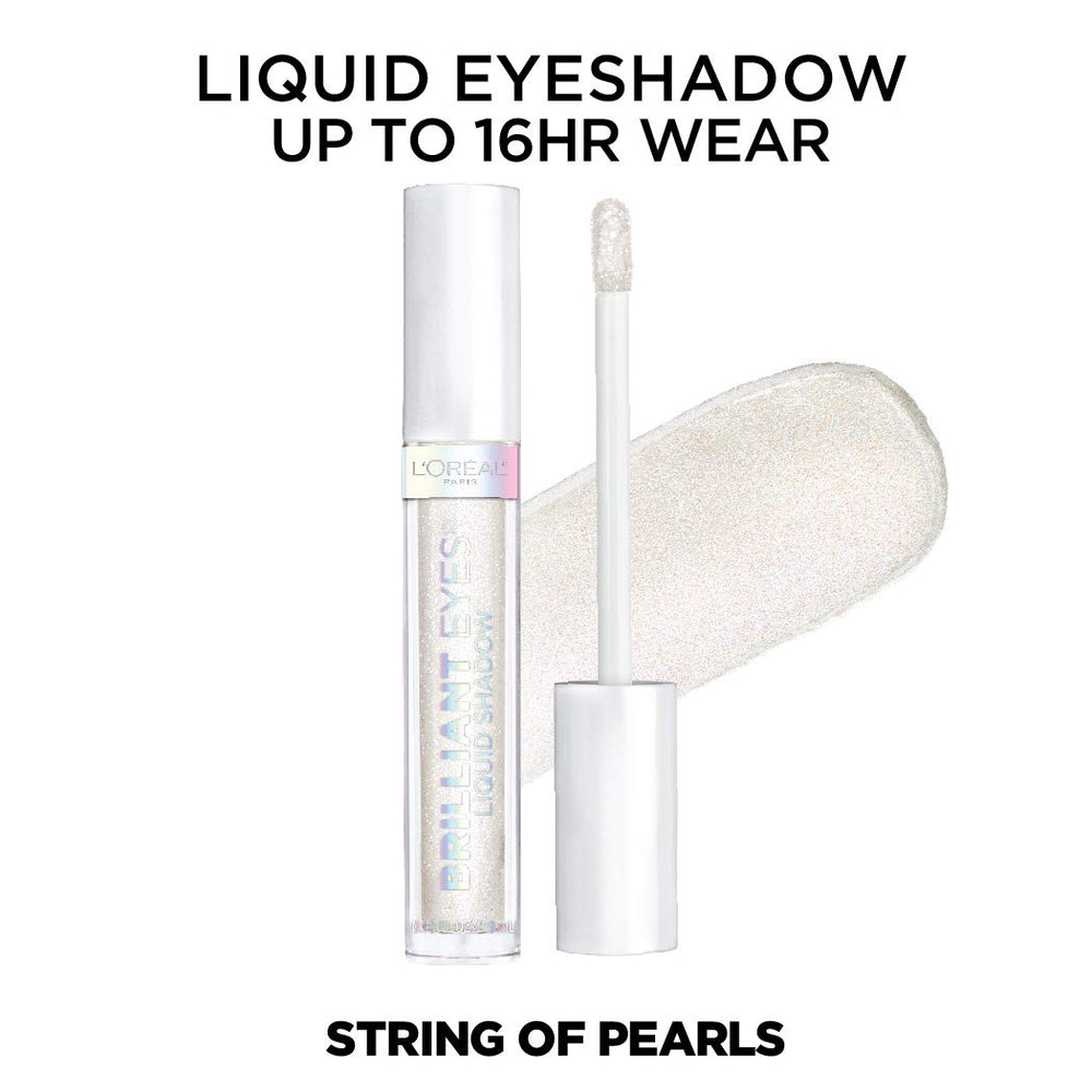 Crease-resistant formula keeps Brilliant Eyes color in place without creasing