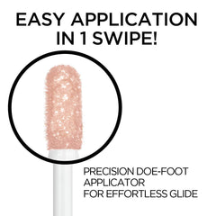 Crease-resistant formula image emphasizes staying power without creasing.