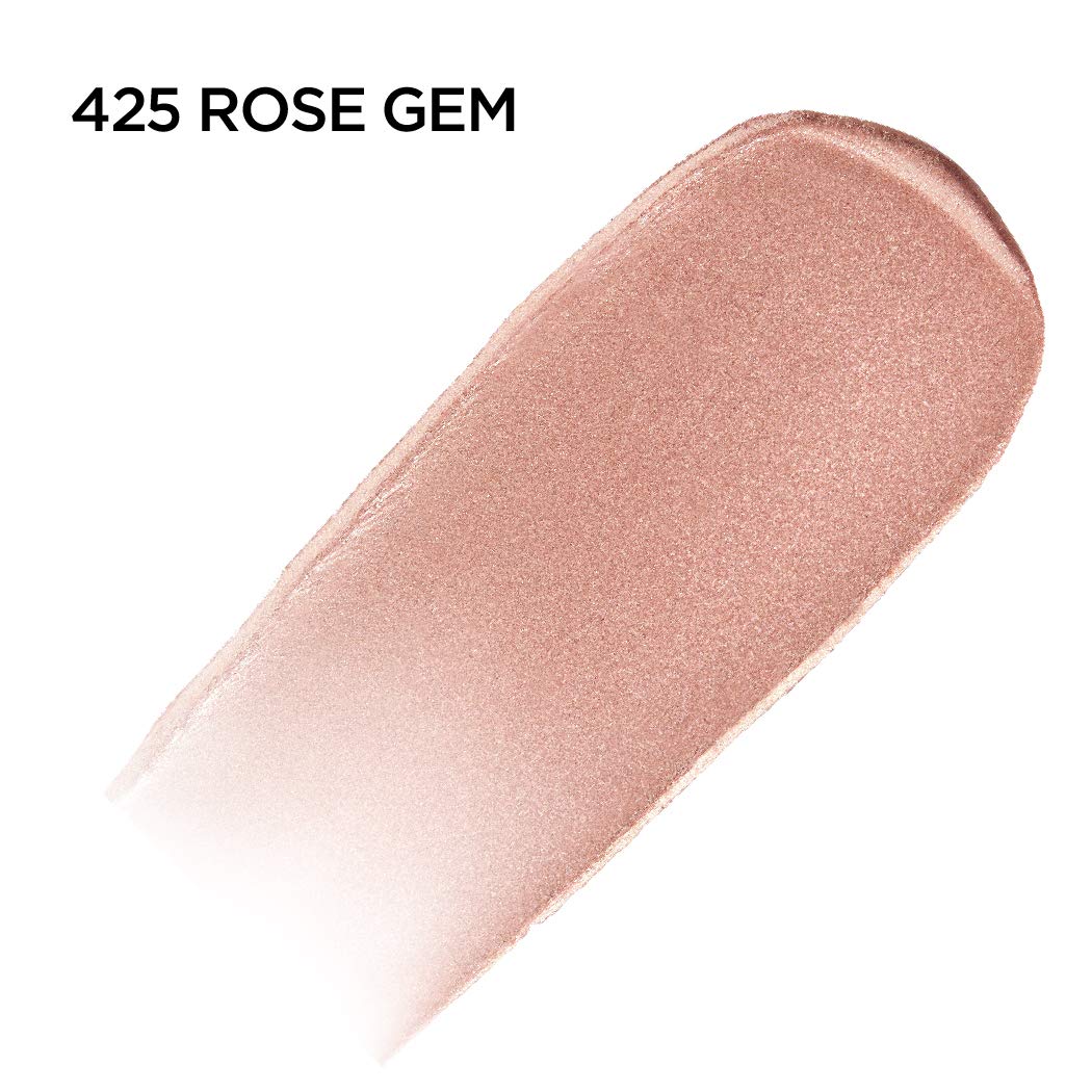 L'Oreal Paris Brilliant Eyes Rose Gem doe-foot applicator for precise, quick application.