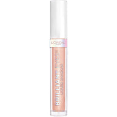 Transfer-proof shimmer minimizes fallout onto cheeks