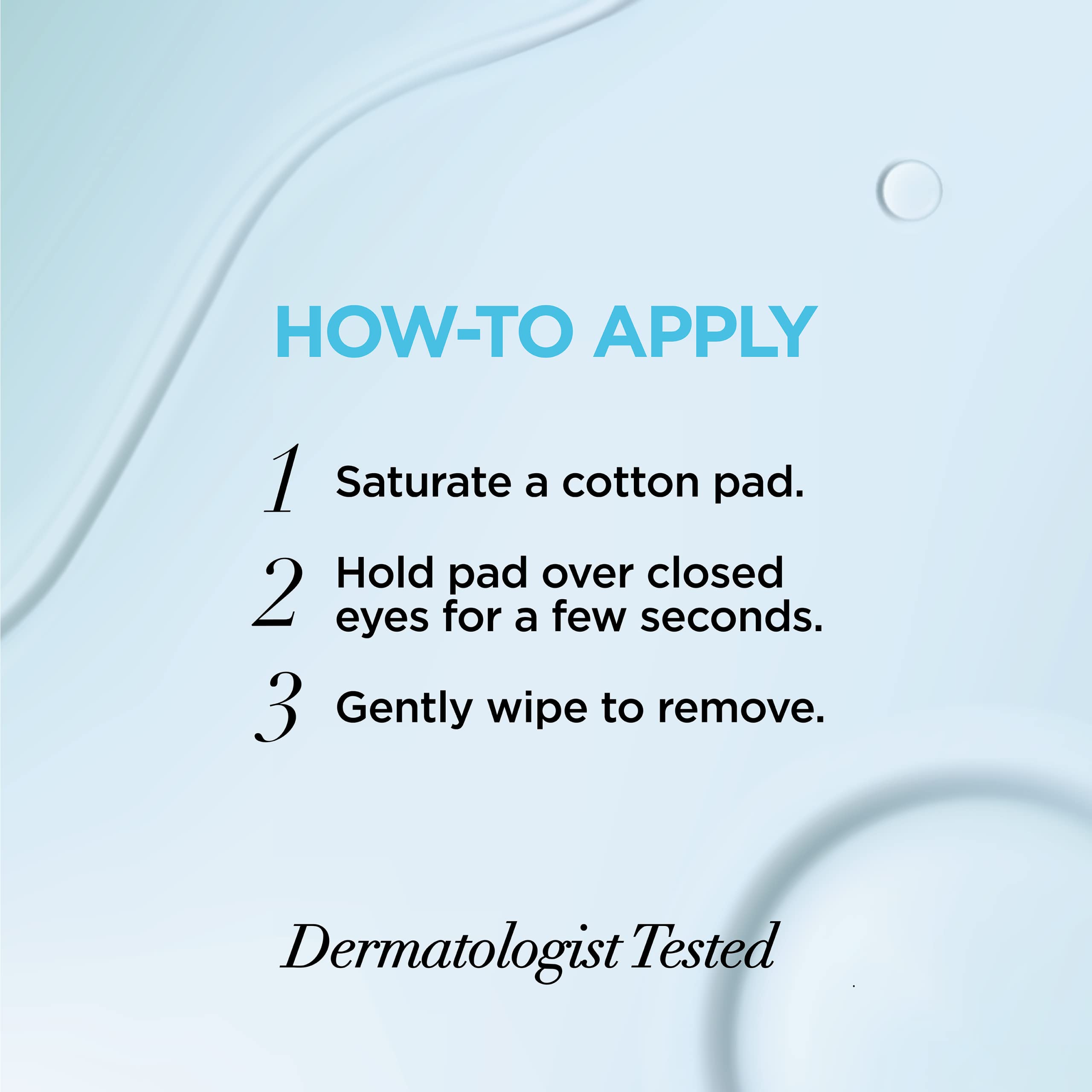 L'Oreal Paris Clean Artiste in-use demonstrates a smooth, gentle makeup removal