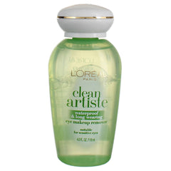 L'Oreal Paris Clean Artiste remover on cotton pad soothing skin after makeup removal