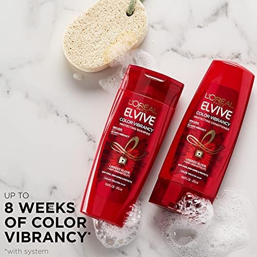 L'Oreal Paris Color Vibrancy Nourishing Shampoo four-pack for shared routines.