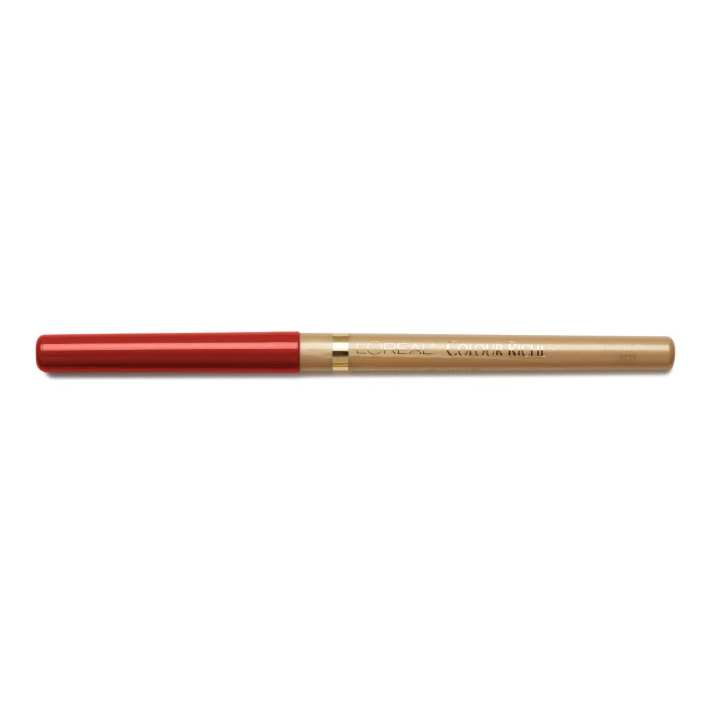 L'Oreal Paris Colour Riche Lip Liner Always Red 765 for precise lip lining and fade-resistant color