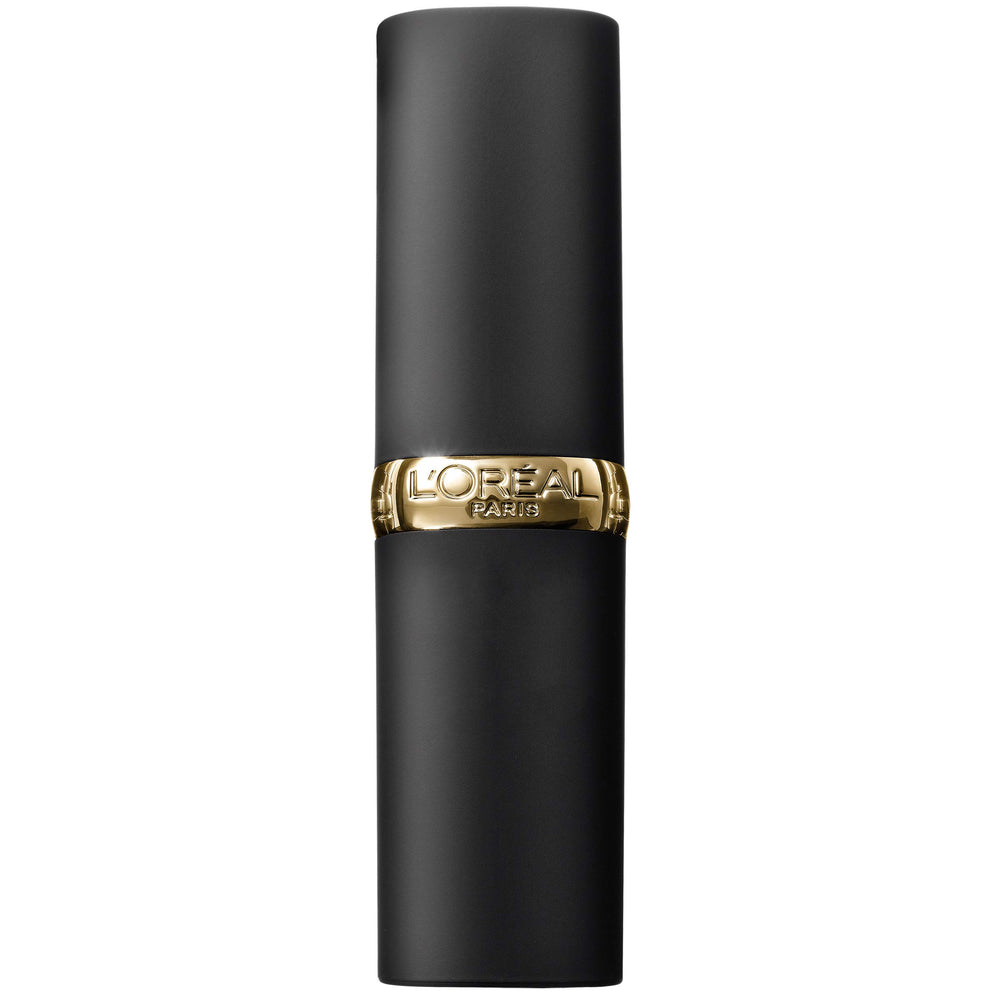 Close-up of lips wearing Matte Lipcolour for creamy, comfortable wear