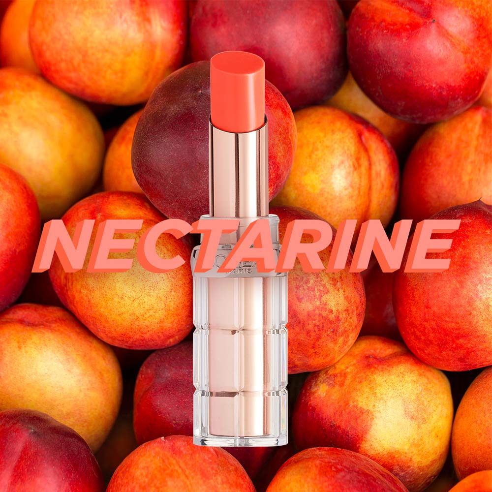 Cooling tingling during application of L'Oreal Paris Colour Riche Plump and Shine Nectarine Plump