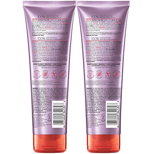 L’Oréal Paris EverPure bottle close-up with marula oil infusion for frizz control