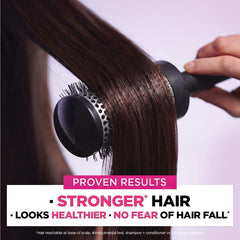 L'Oreal Paris Fall Repair 3X pack shot emphasizes value and design