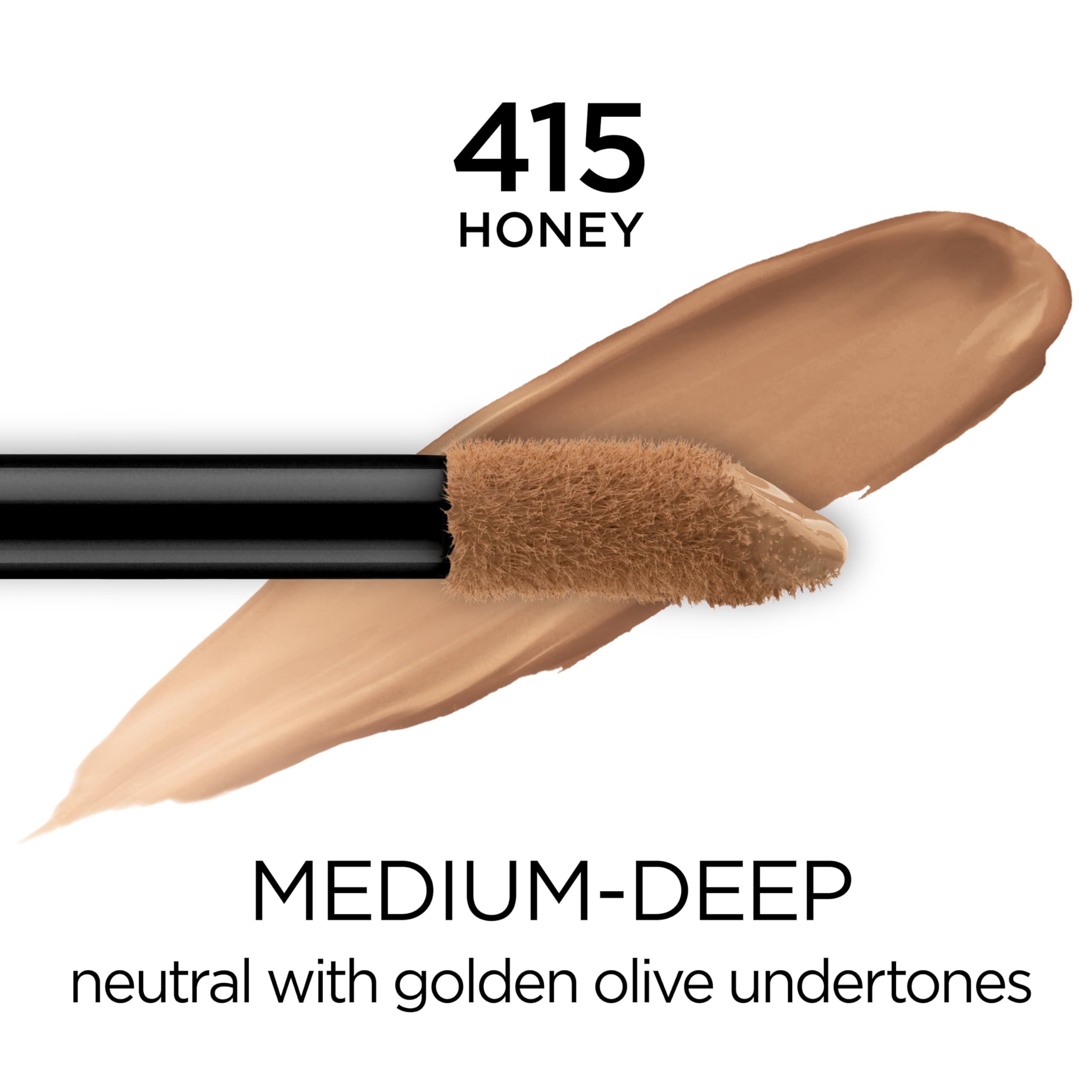 L'Oreal Paris concealer wand in action for fast, single-stroke coverage.
