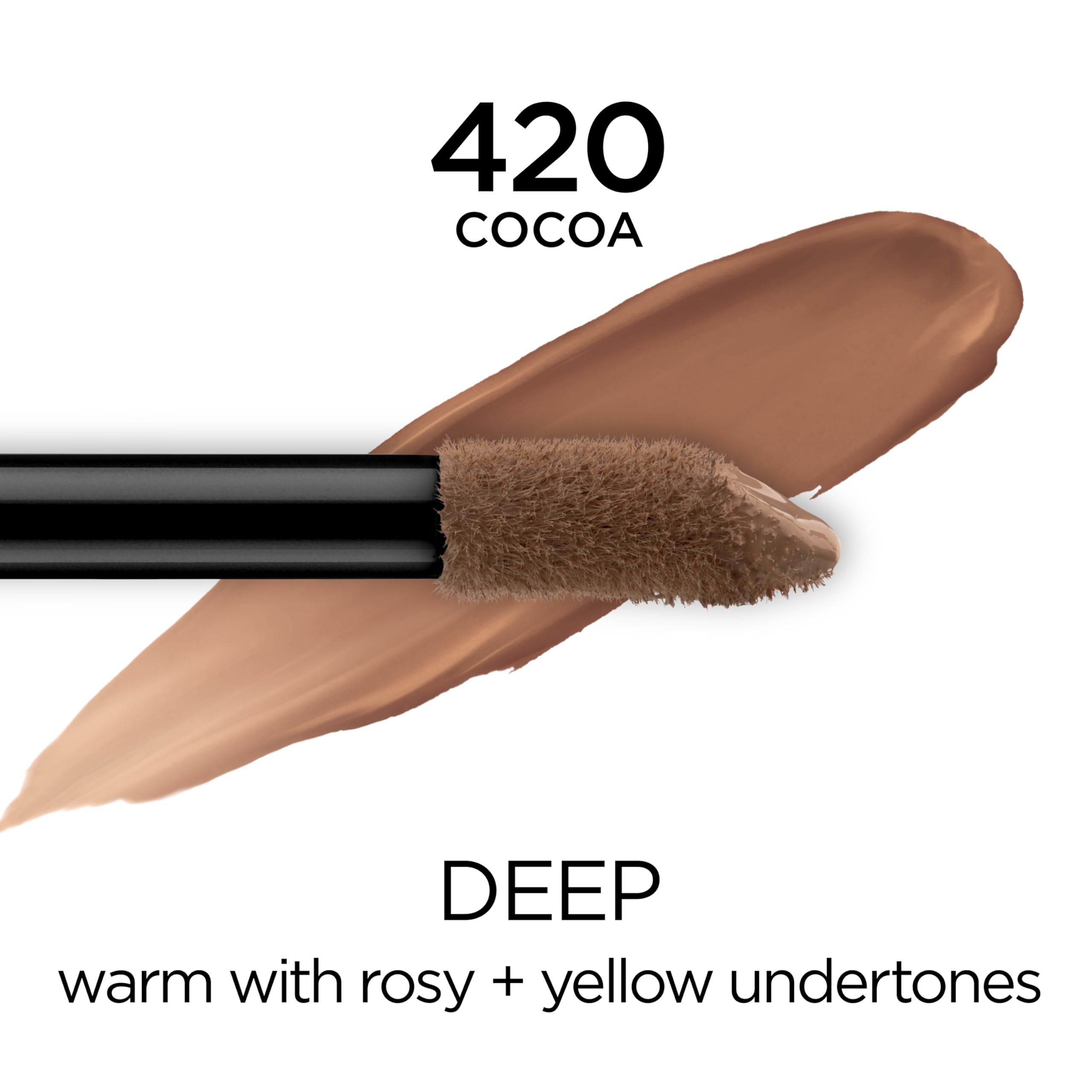 L'Oreal Paris Full Wear Concealer applicator delivers full coverage in one stroke.
