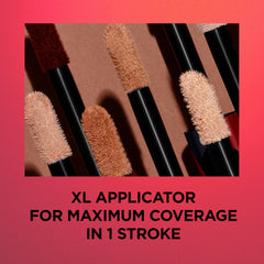 L'Oreal Paris Full Wear Concealer on skin proves transfer-proof finish.