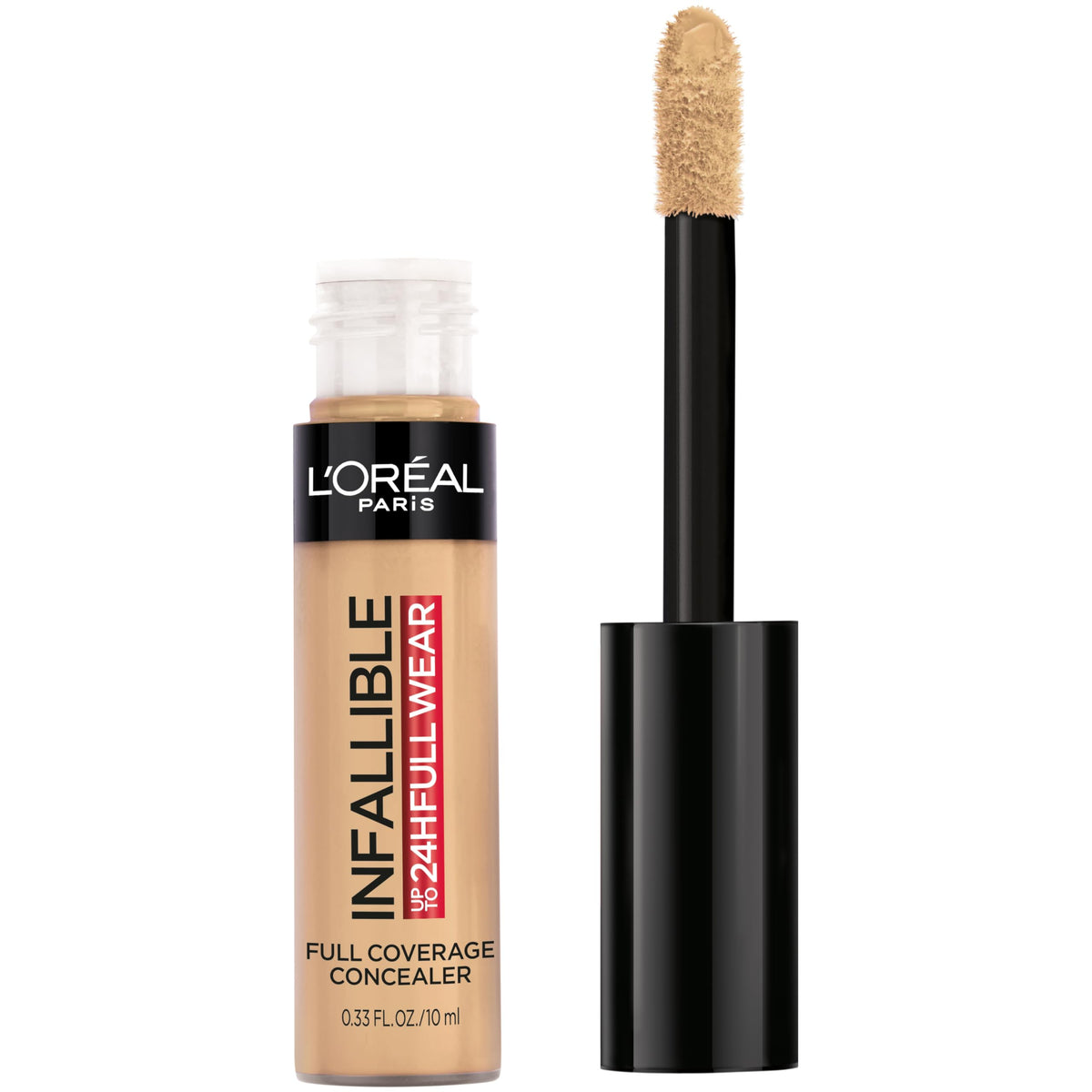 L'Oreal Paris Full Wear Concealer Cashew bottle offers long-lasting full coverage.