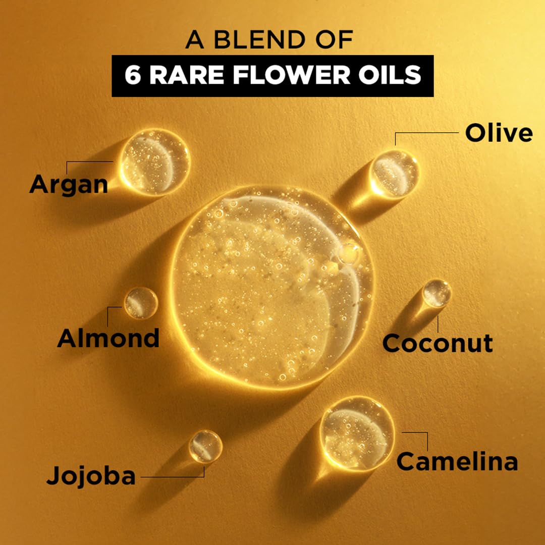 L'Oreal Paris Hex 6 Oil Shampoo lather demonstrates gentle cleansing.