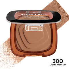 L'Oreal Paris Infallible Soft Matte Bronzer adds warm contour and dimension.