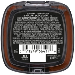 L'Oreal Paris Infallible Soft Matte Bronzer dermatologically tested and non-comedogenic.