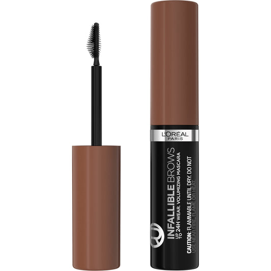 L’Oréal Paris Infallible Brow Mascara with 3D micro-grip brush adds brow volume