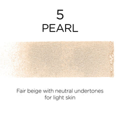 Application brush beside compact showing weightless formula blending smoothly.