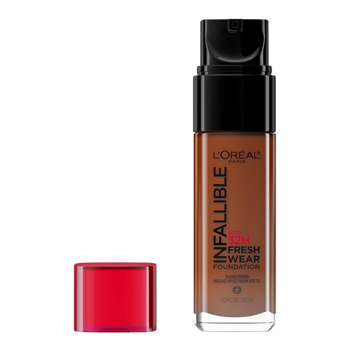 L'Oreal Paris Infallible Fresh Wear bottle front for durable, lightweight coverage