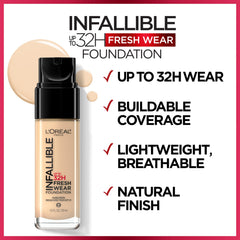 Even coverage swatch demonstrating medium to full build