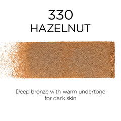 L'Oreal Paris Infallible Fresh Wear Foundation Powder applied with brush for quick, weightless coverage