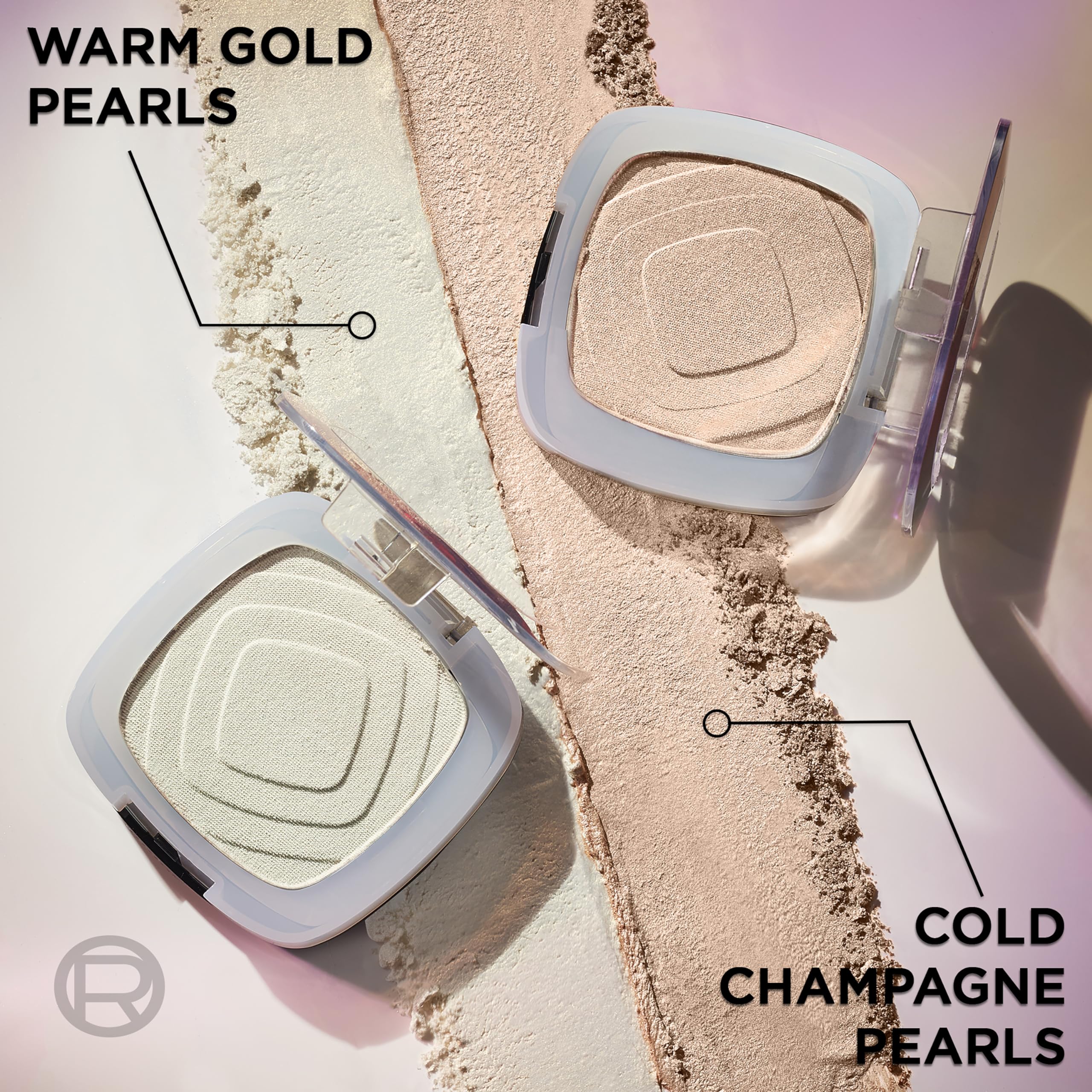 L'Oreal Paris Infallible Highlighter demonstrates longwear glow in portrait