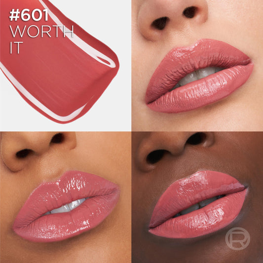 Ultra-precise applicator from Infallible Lacque enables precise lip lining and even coverage.